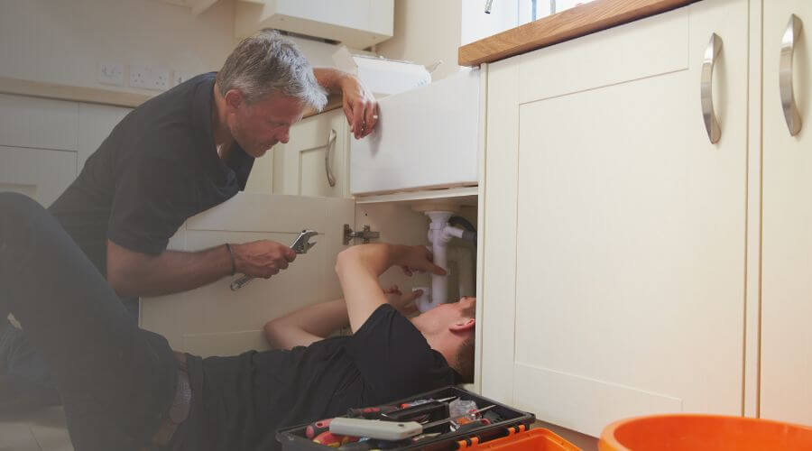 Professional burst pipe repair services in Kewaunee, WI